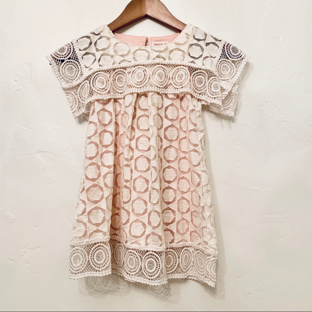 Cat & Jack Crochet Lace Dress